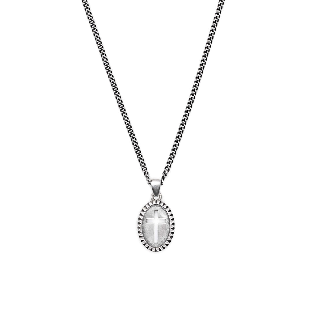 Silver Christ Necklace - Serge DeNimes