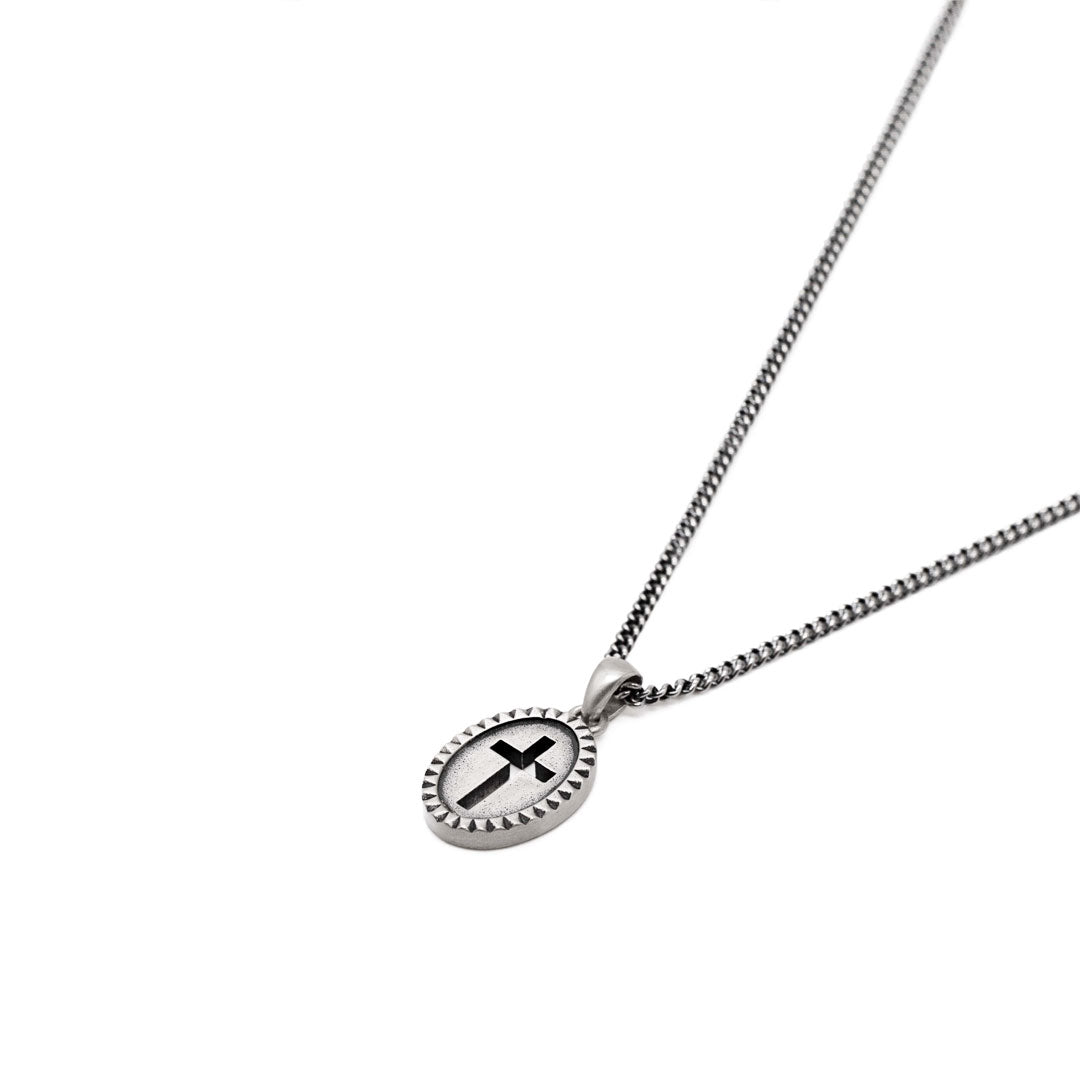 Silver Christ Necklace - Serge DeNimes