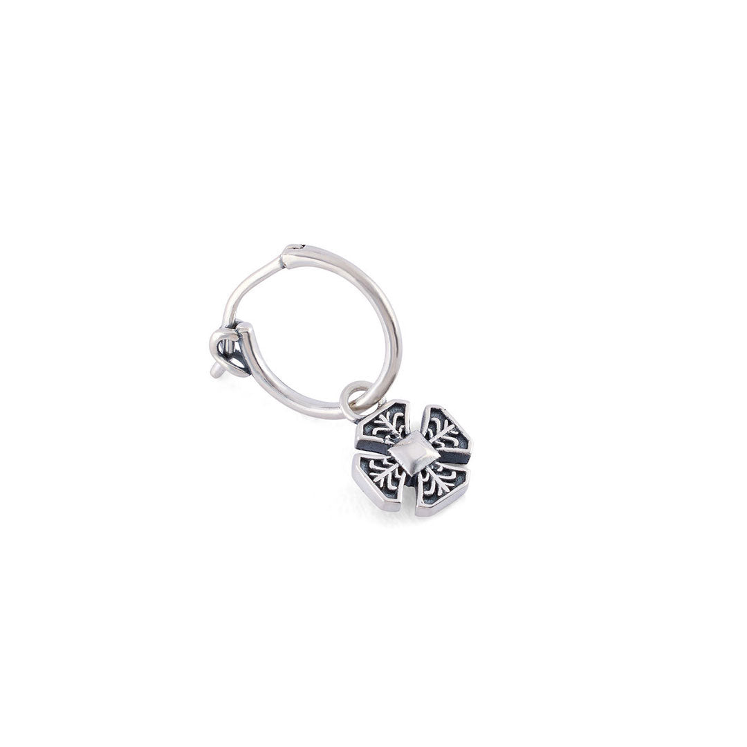 Silver Clement Pendant Earring - Serge DeNimes
