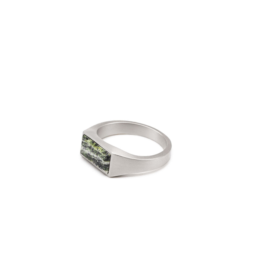 Silver Camouflage Ring - Serge DeNimes
