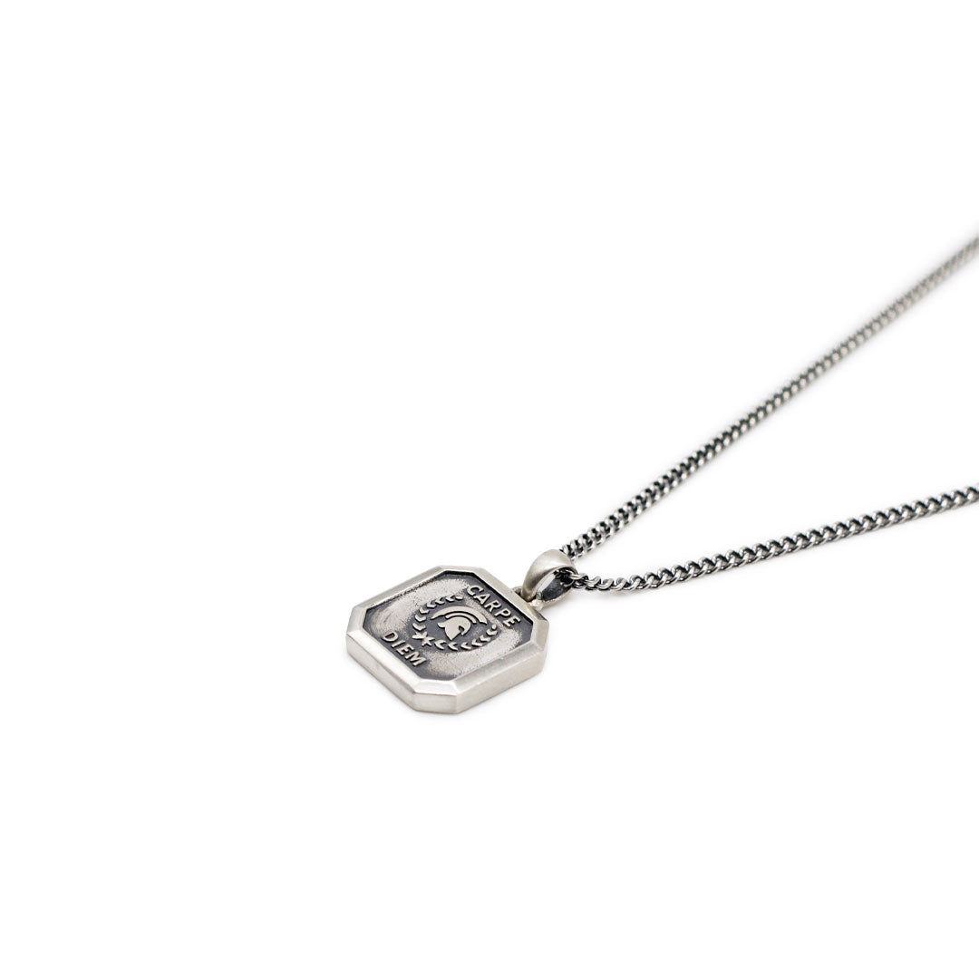 Silver Carpe Diem Necklace