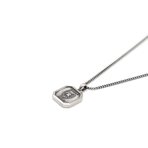 Silver Carpe Diem Necklace
