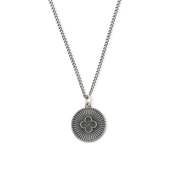 Silver Clover Necklace | 925 Sterling Silver | Serge DeNimes