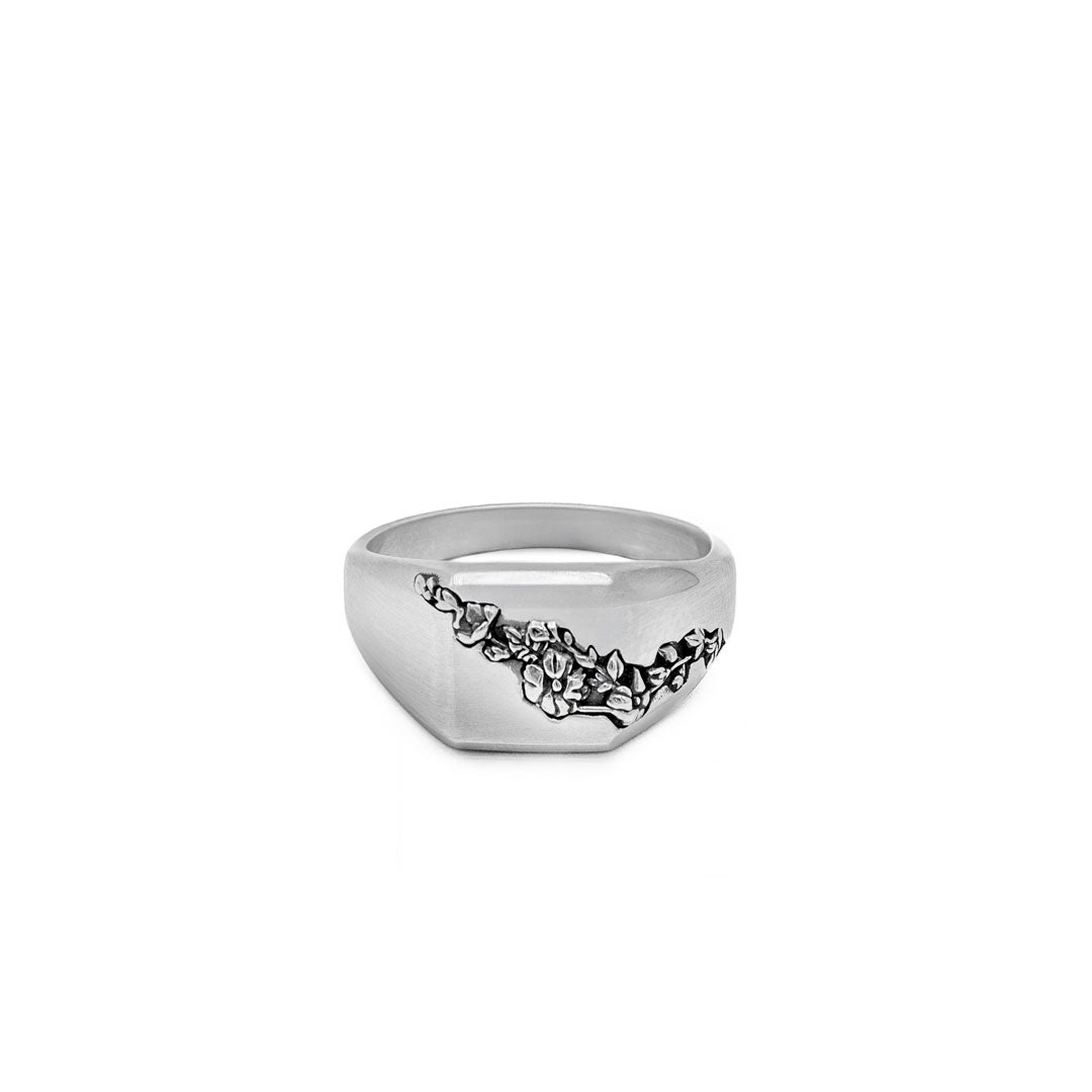 Silver Flora Ring - Serge DeNimes