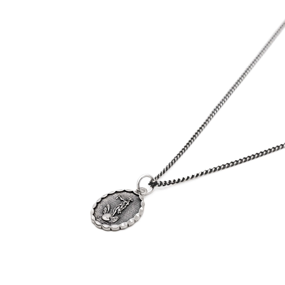 Silver Fortuna Necklace - Serge DeNimes