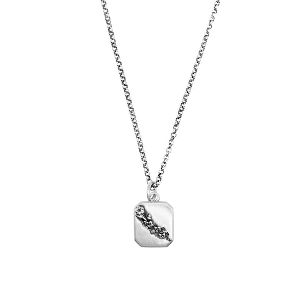 Silver Flora Necklace - Serge DeNimes