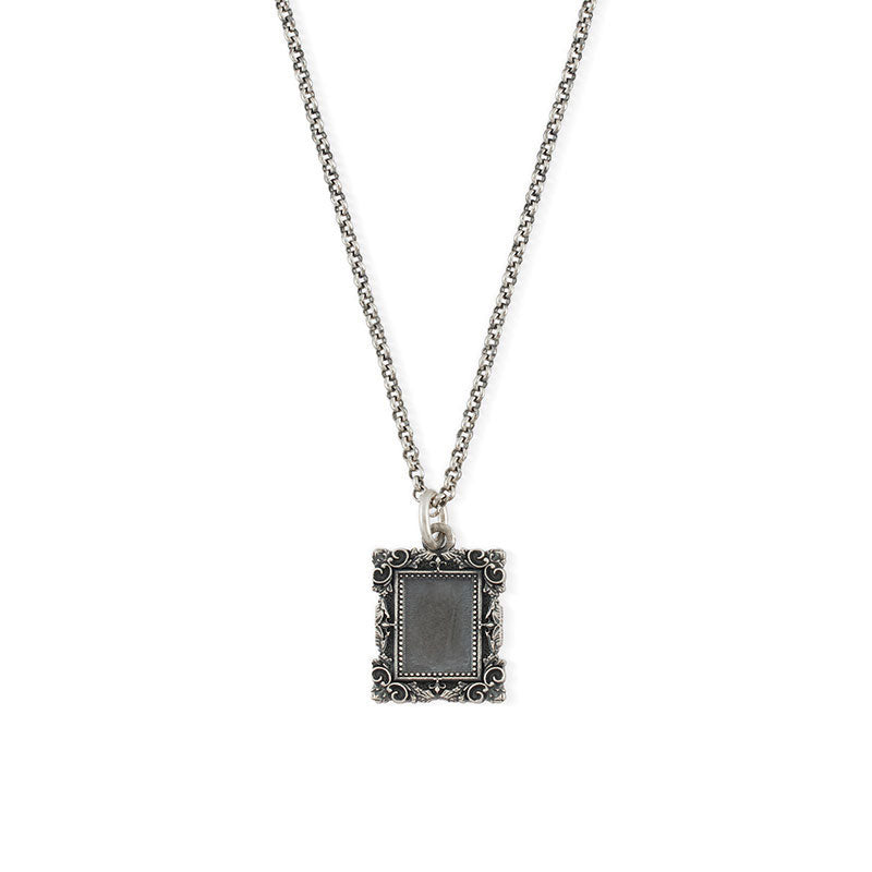 Silver Frame Necklace - Serge DeNimes