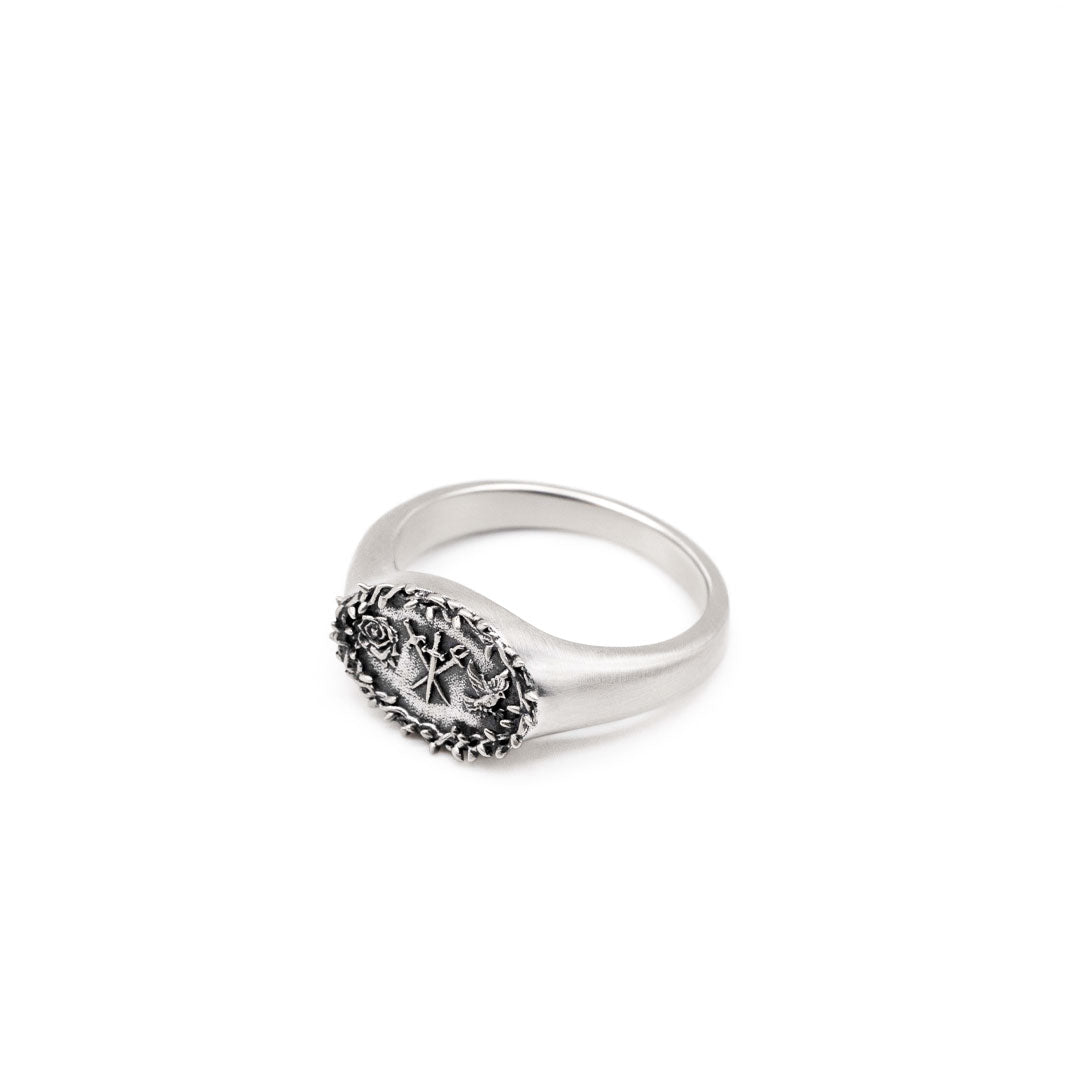 Silver Holy Ring - Serge DeNimes