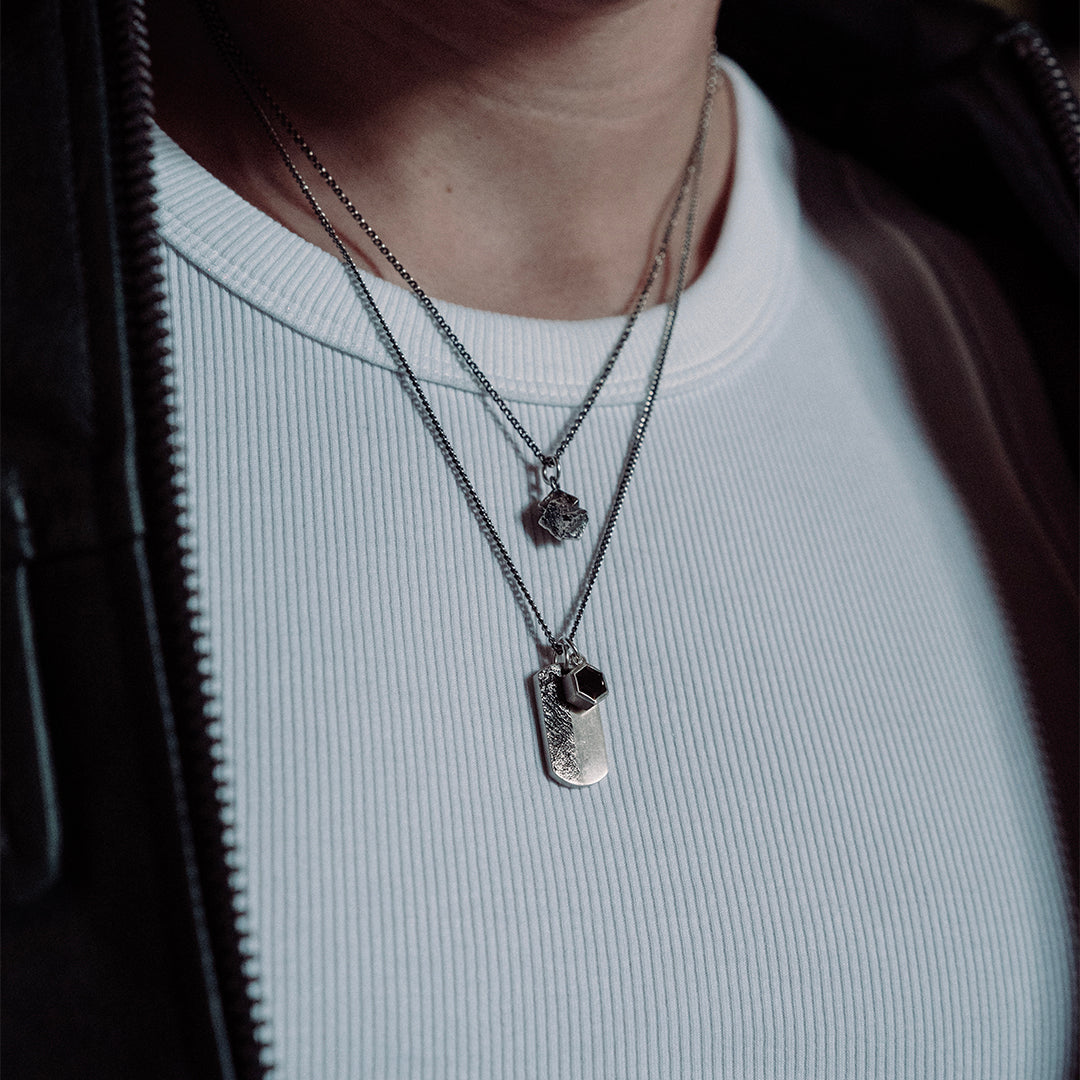 Silver Jux Necklace - Serge DeNimes