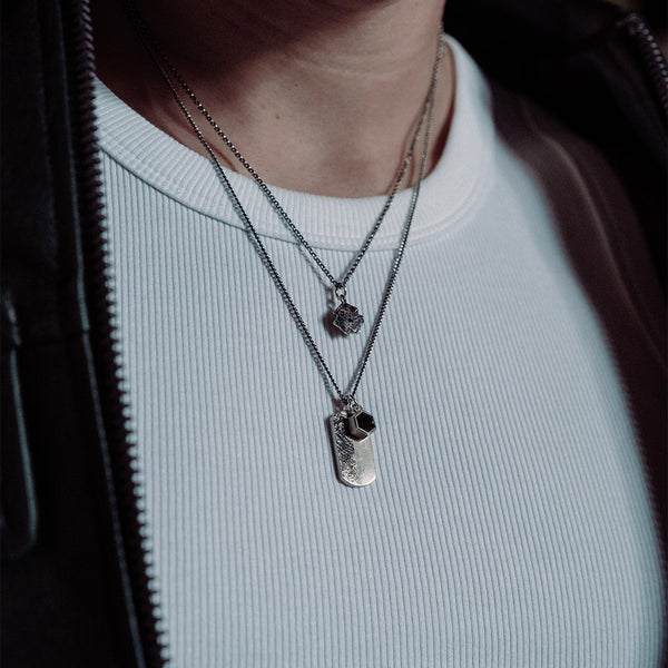Silver Jux Necklace - Serge DeNimes