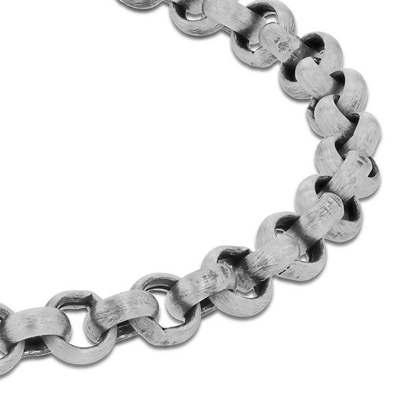 Silver Light Belcher Bracelet