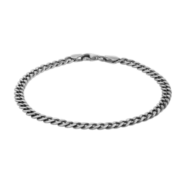 Silver Light Curb Bracelet