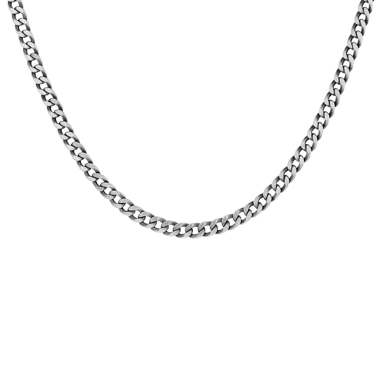 Silver Light Curb Chain