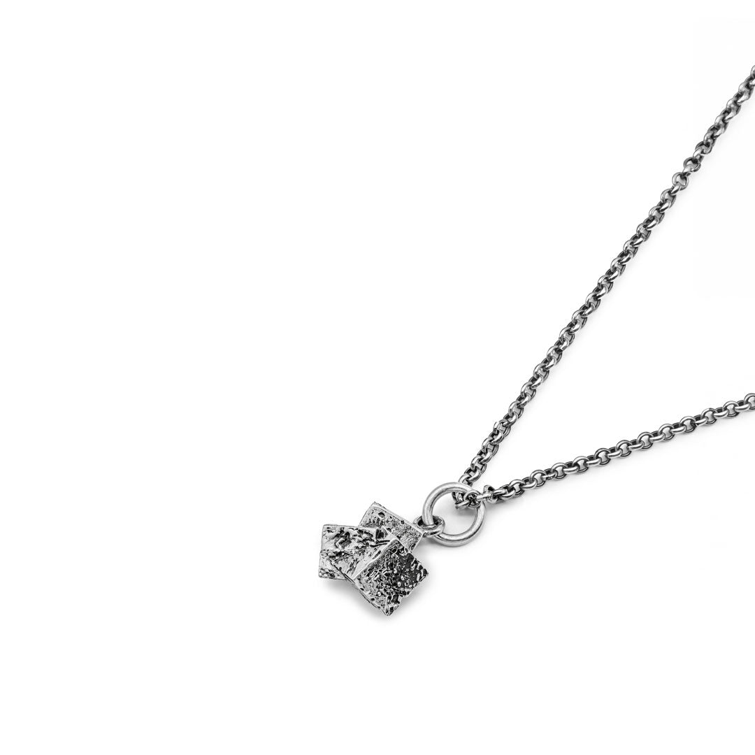 Silver Mass Necklace - Serge DeNimes