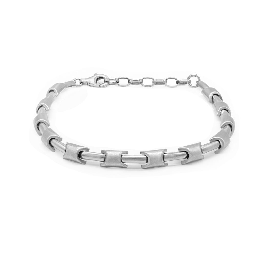 Silver Monolith Bracelet - Serge DeNimes