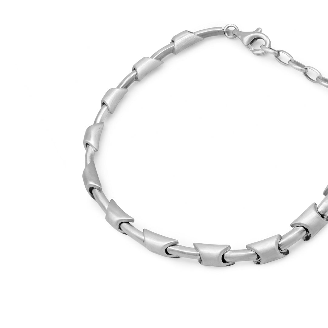 Silver Monolith Bracelet - Serge DeNimes