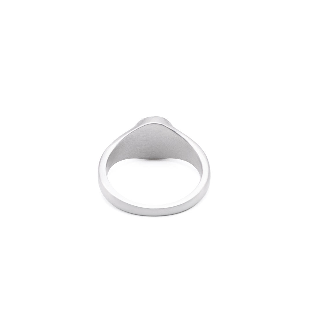 Silver Onyx Serpent Ring - Serge DeNimes