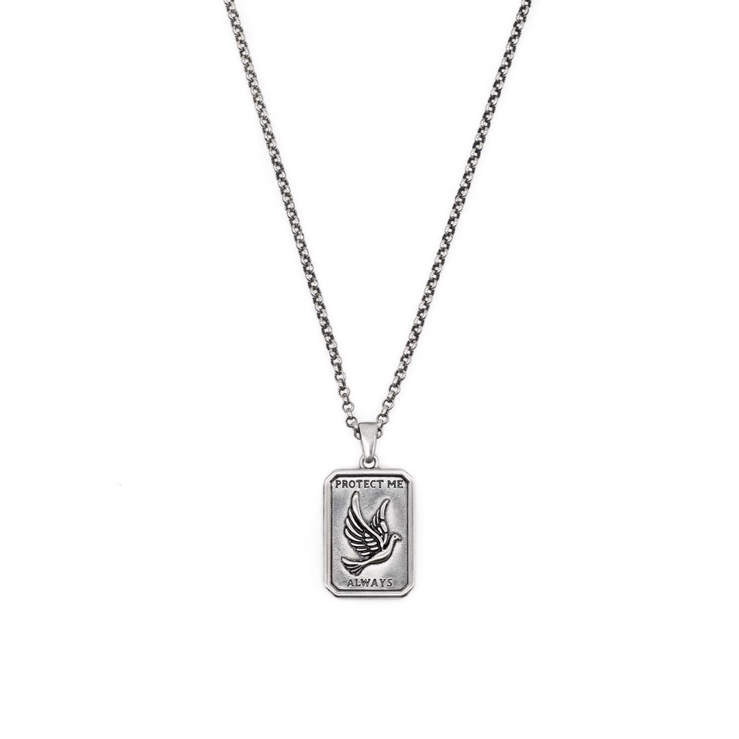 Silver Protect Necklace - Serge DeNimes