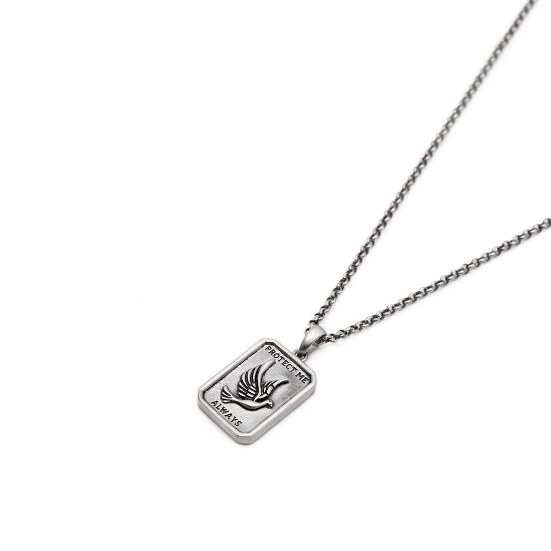 Silver Protect Necklace - Serge DeNimes
