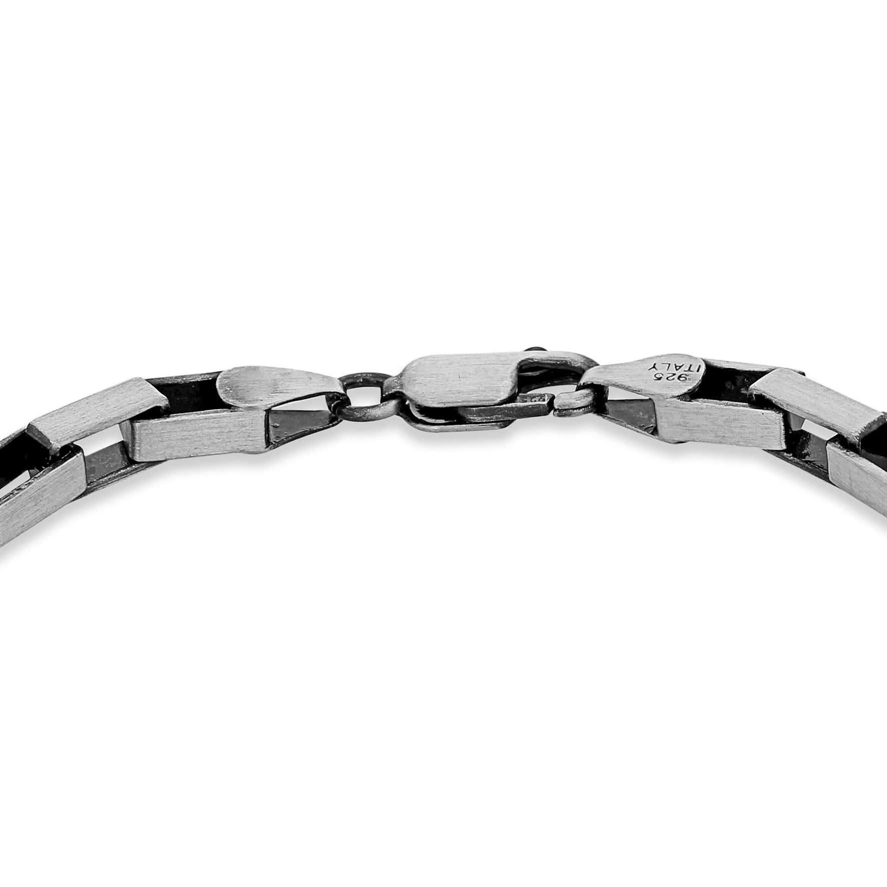 Silver Paper Chain Bracelet