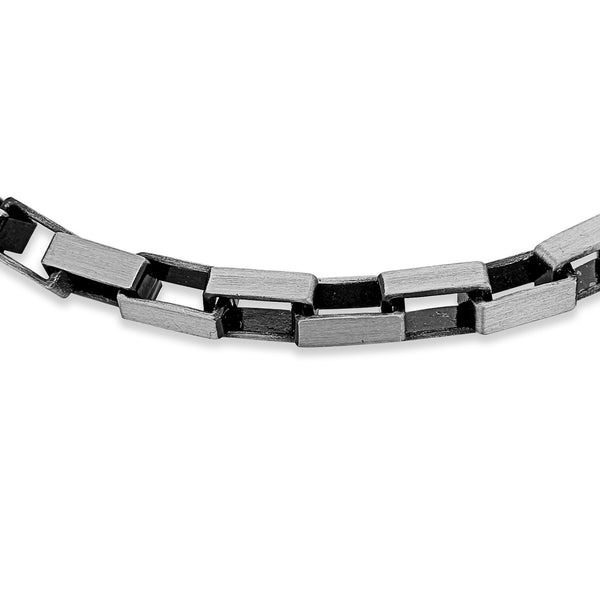Silver Paper Chain Bracelet