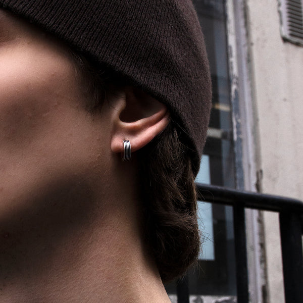 Silver Powell Earring - Serge DeNimes