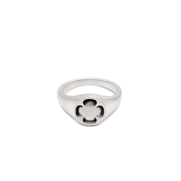 Silver Quadrant Ring - Serge DeNimes