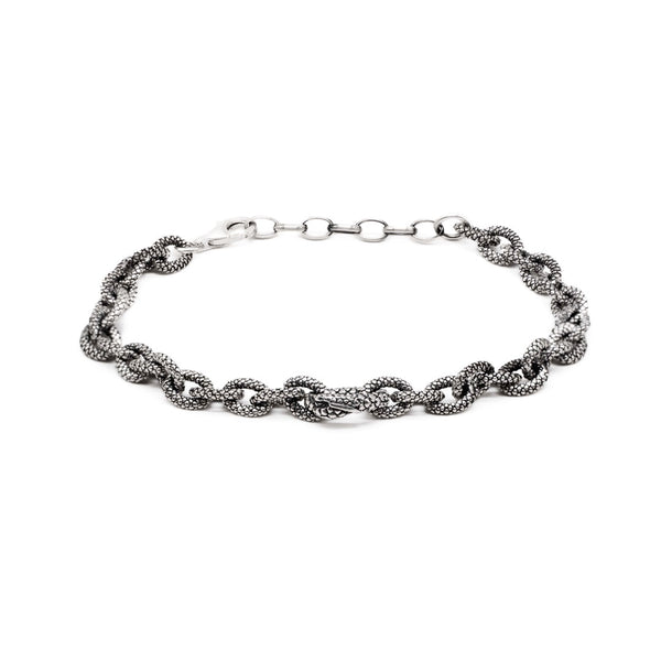 Silver Reptile Bracelet - Serge DeNimes