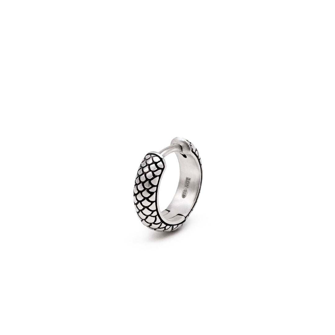 Silver Reptile Earring - Serge DeNimes
