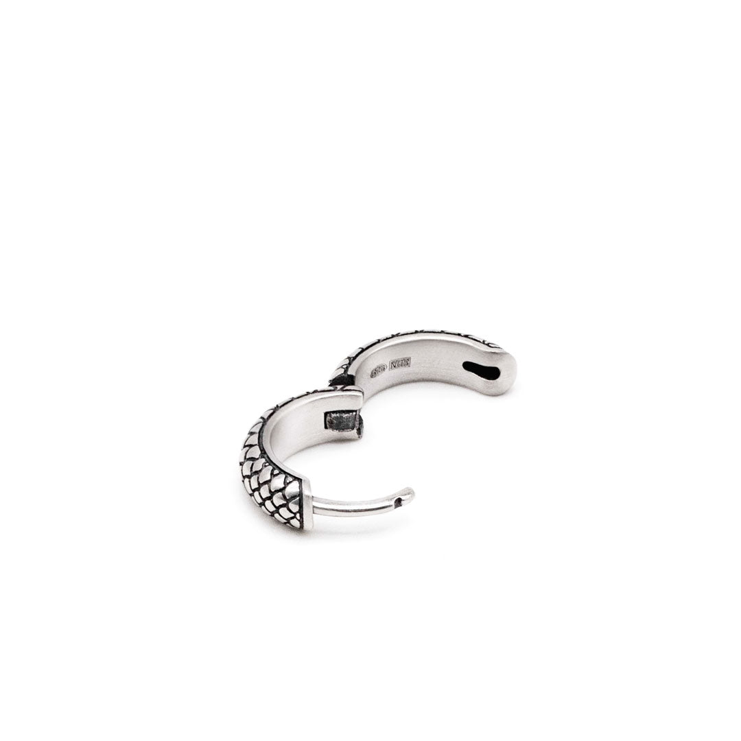 Silver Reptile Earring - Serge DeNimes