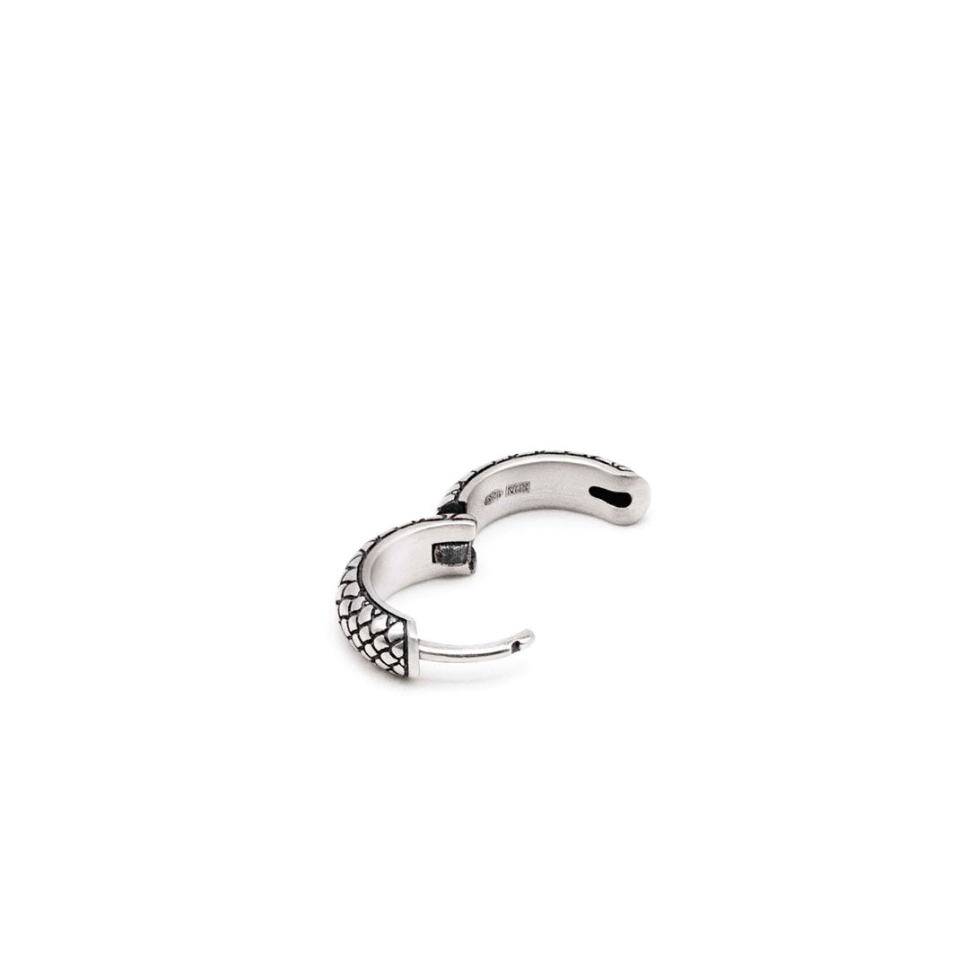 Silver Reptile Earring - Serge DeNimes