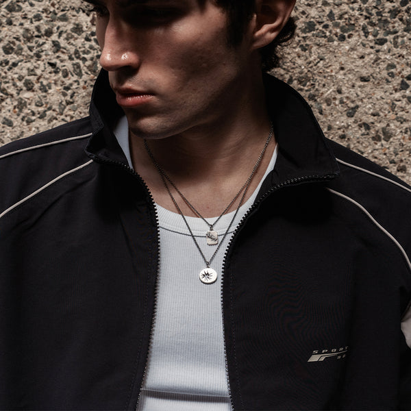 Silver Smashed Necklace - Serge DeNimes