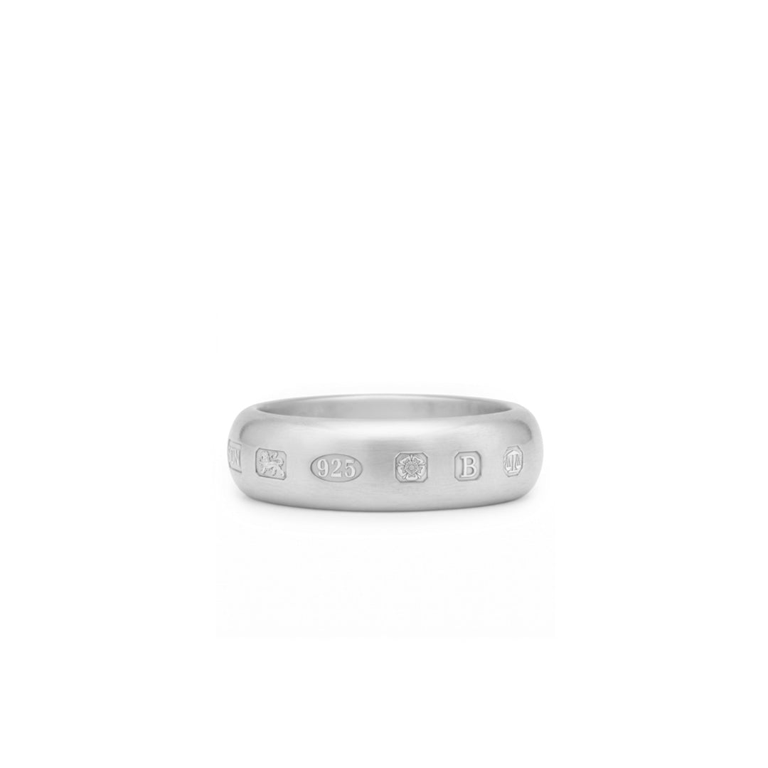 Silver Traditional Hallmark Ring