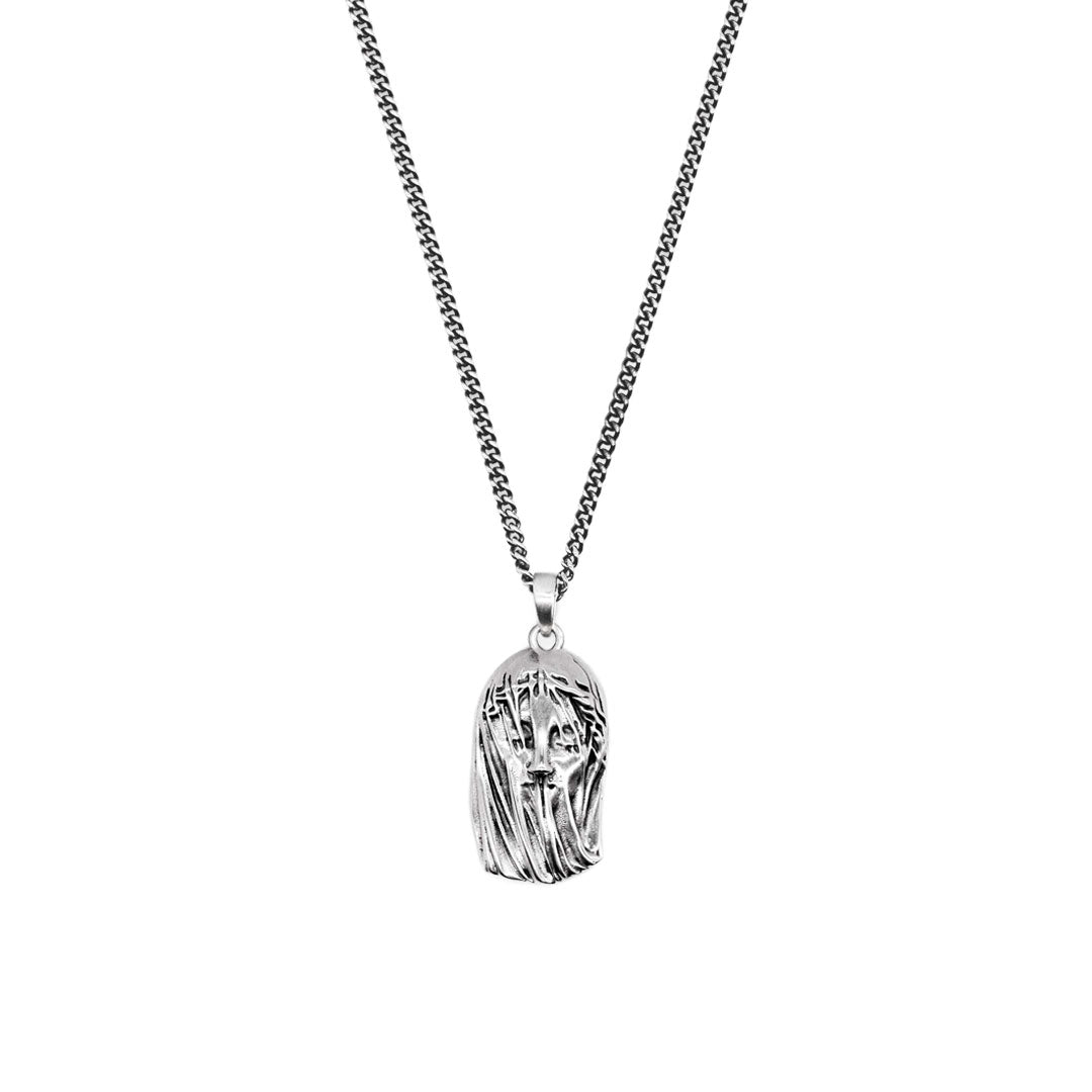 Silver Veil Necklace - Serge DeNimes