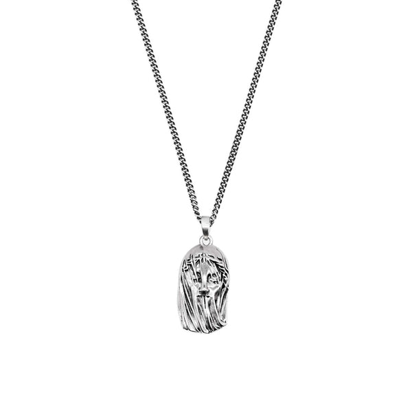 Silver Veil Necklace - Serge DeNimes