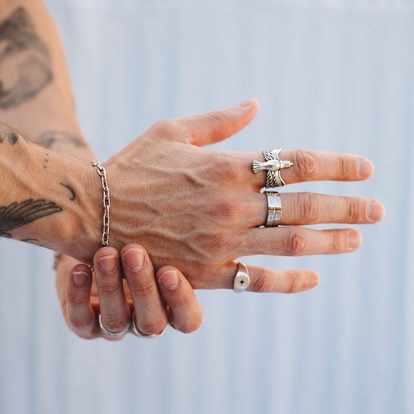 Silver Seven Ring - Serge DeNimes