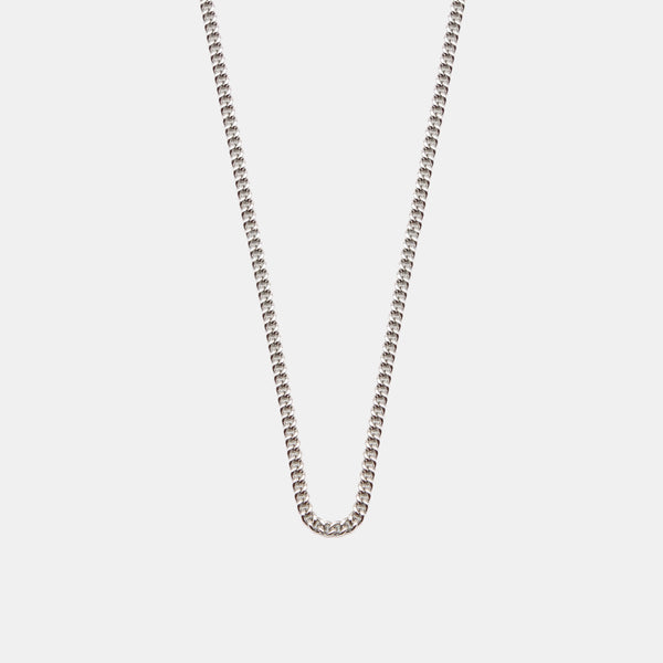 Silver 2.5mm Curb Chain