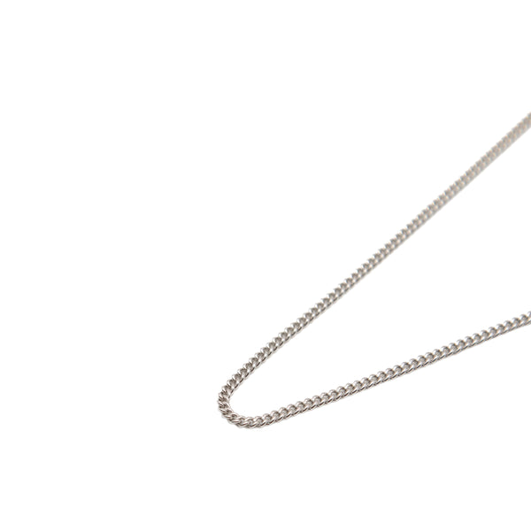 Silver 2.5mm Curb Chain