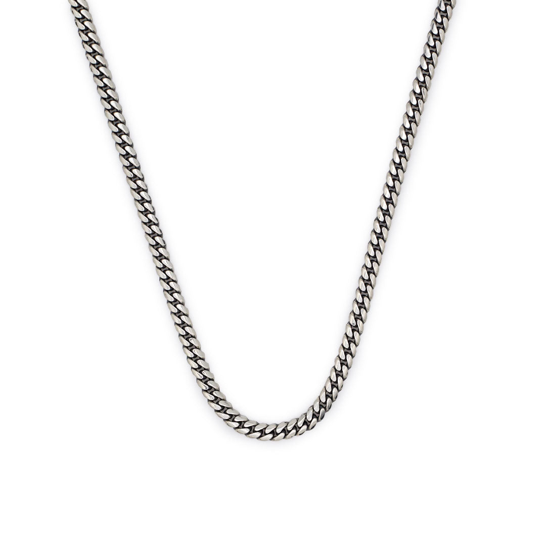 Silver 3mm Curb Chain