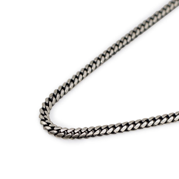 Silver 3mm Curb Chain