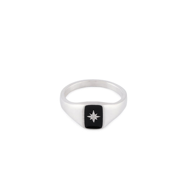 Silver Abyssal Ring | Men's 925 Sterling Silver | Serge DeNimes