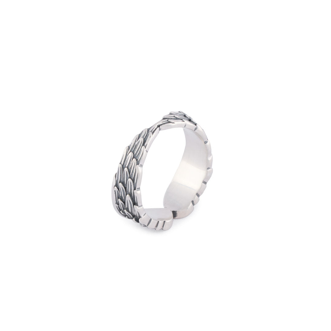 Silver Angel Ring