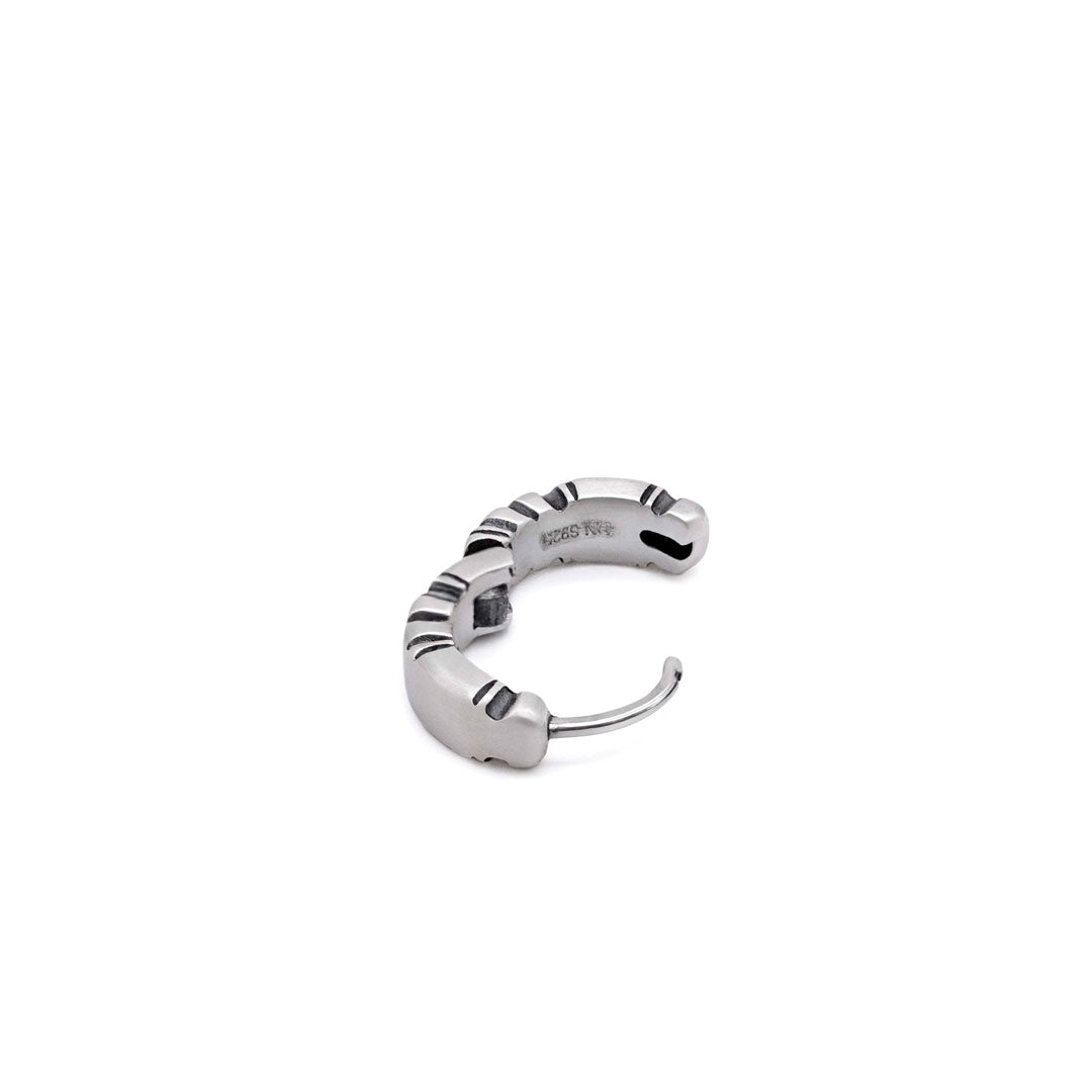 Silver Armour Earring - Serge DeNimes
