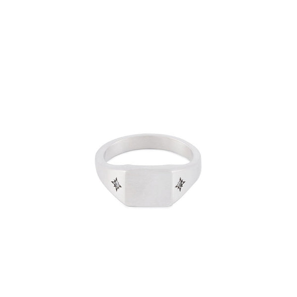 Silver Asteria Ring