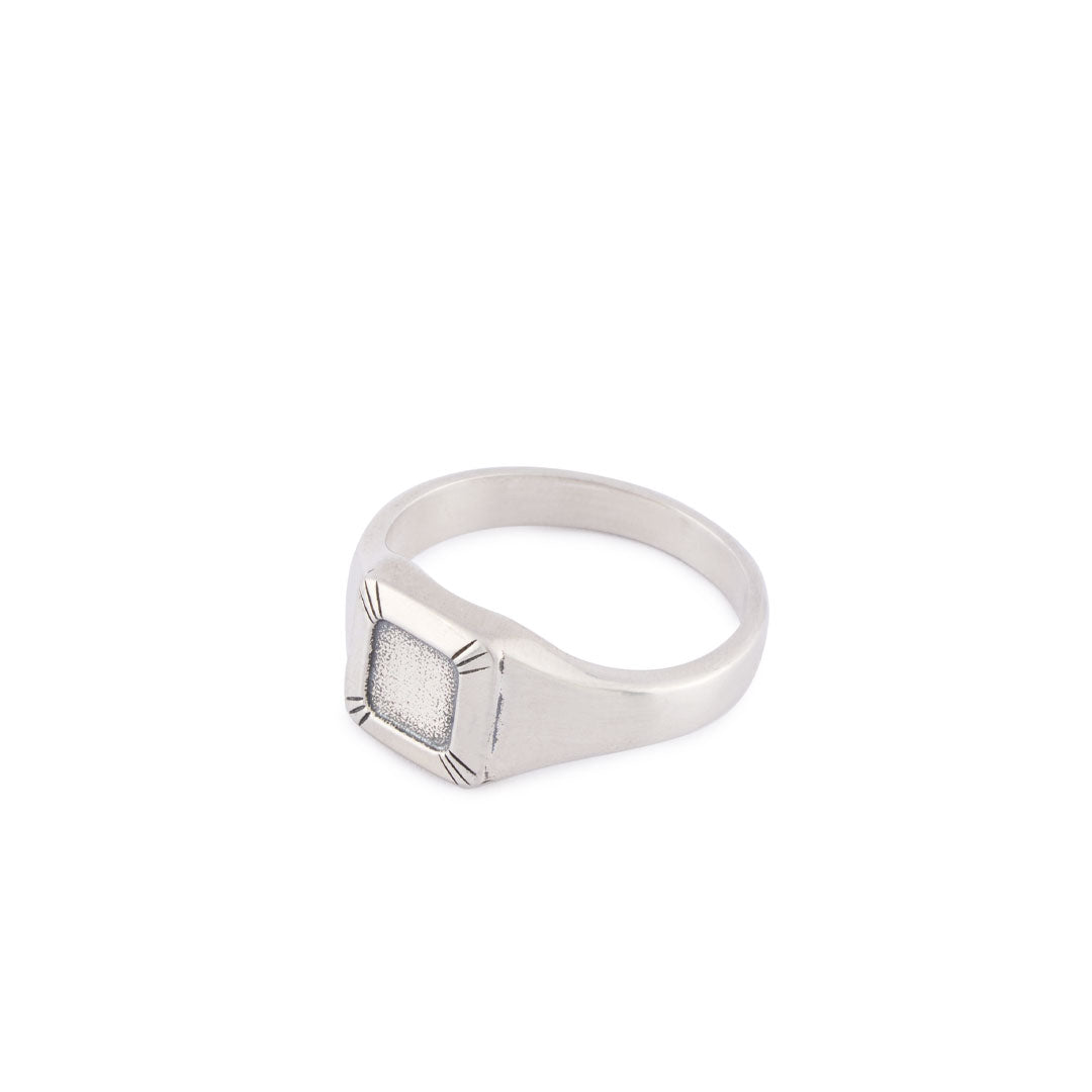 Silver Atrium Ring - Serge DeNimes