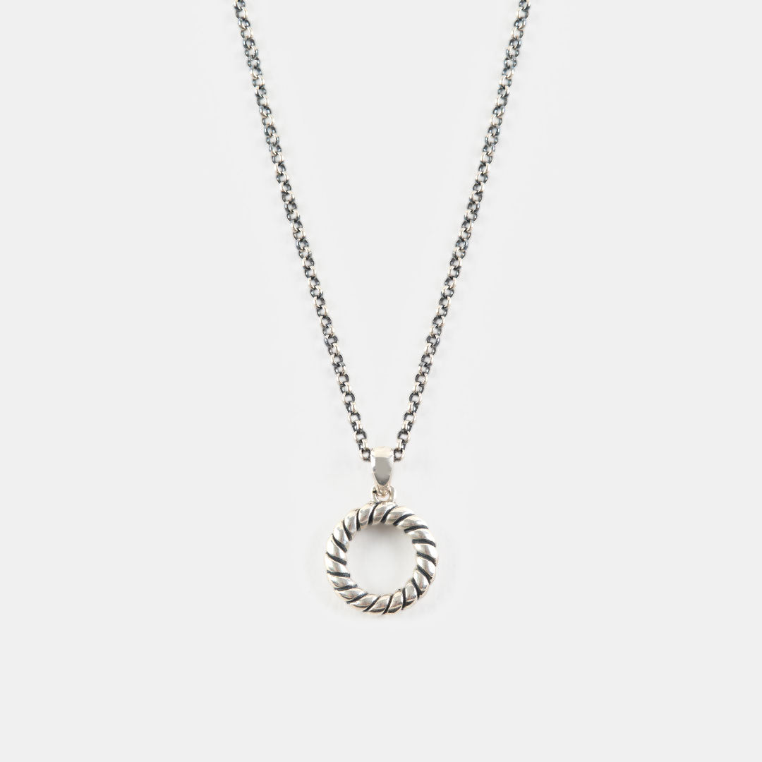 Silver Aura Necklace