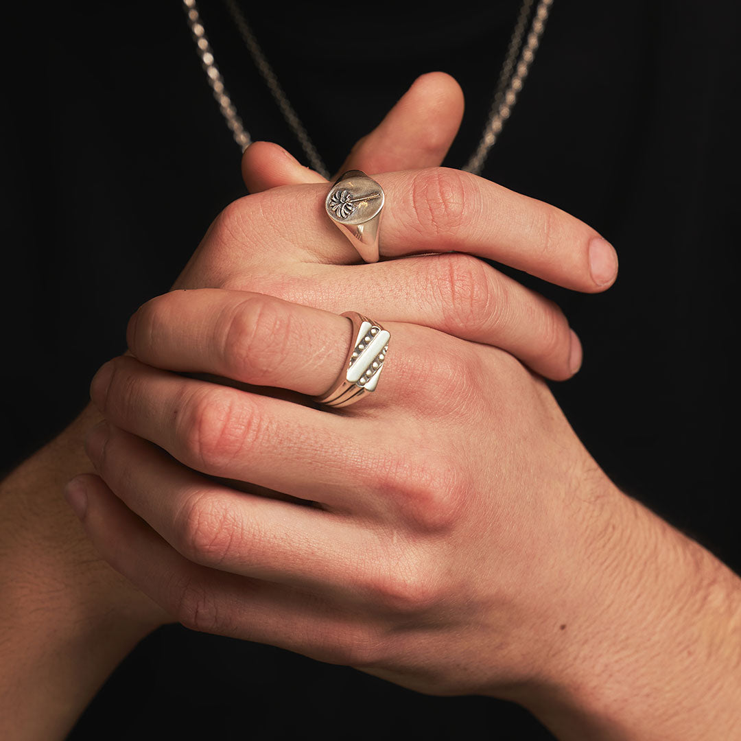 Silver Lighthouse Ring