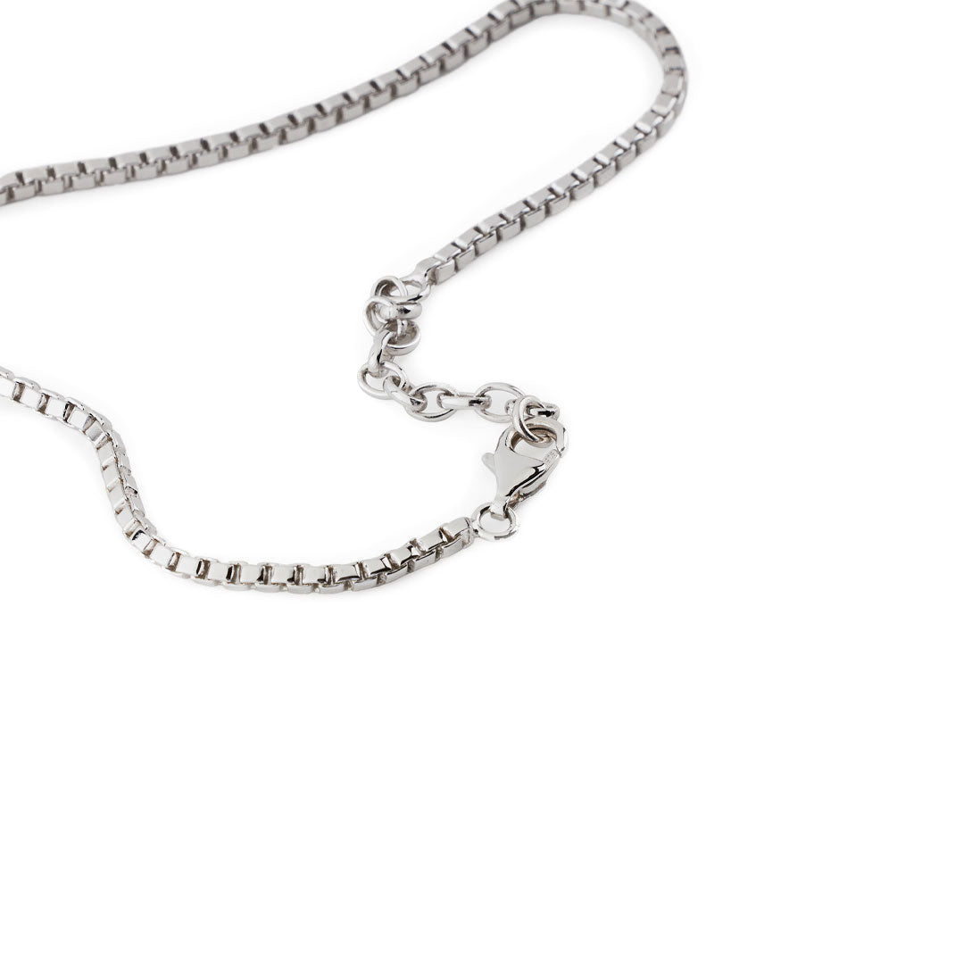Silver Box Chain Bracelet