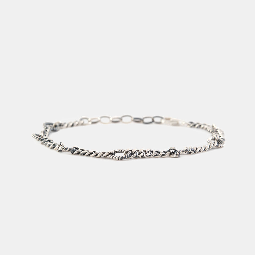 Silver Braid Bracelet