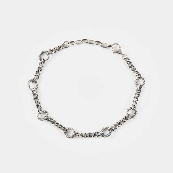 Silver Braid Bracelet